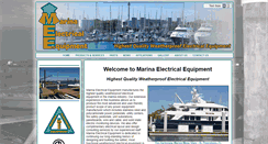 Desktop Screenshot of marinaelectricalequipment.com